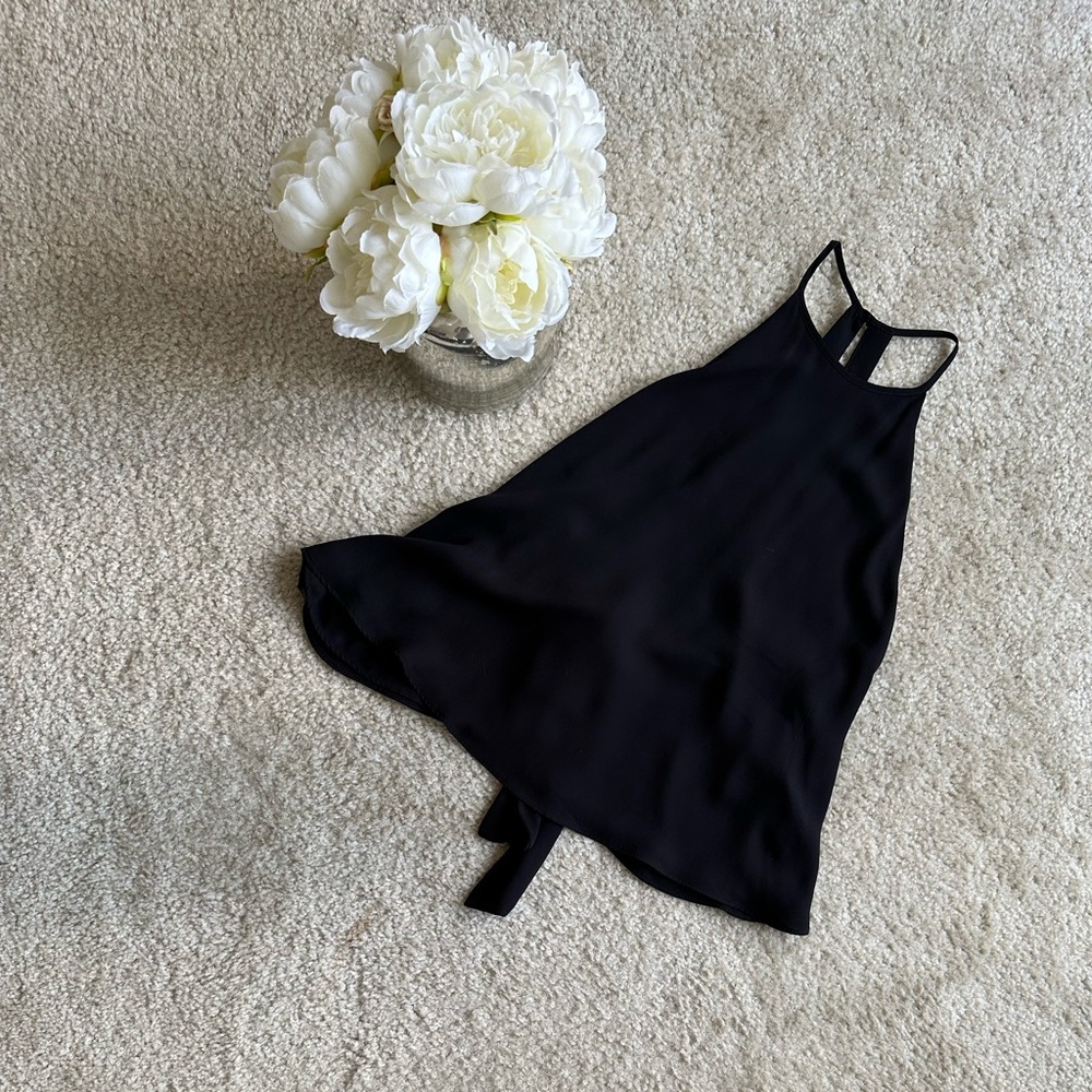 Zara Black Halter Blouse